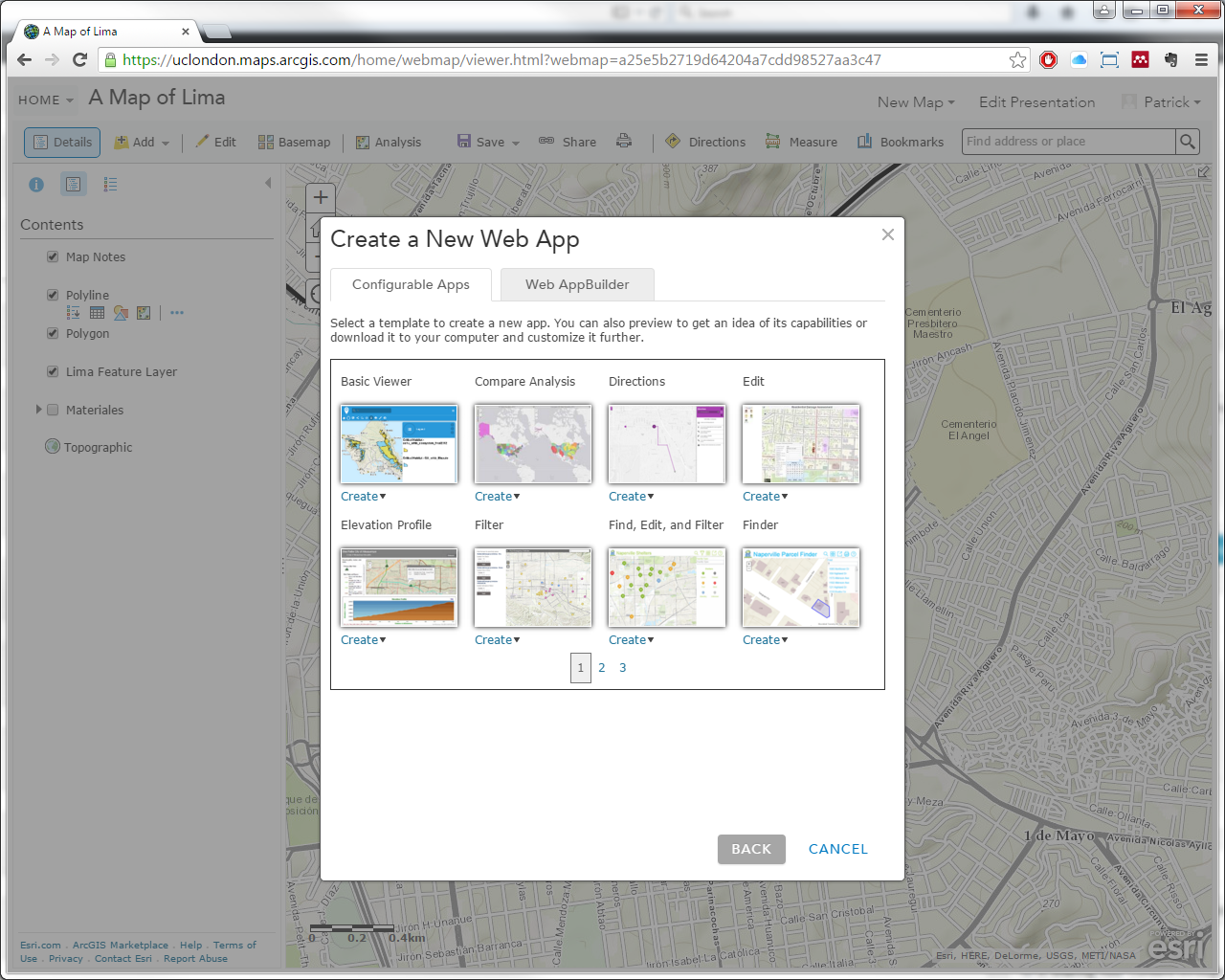sharing your content through story maps generic page 3 arcgis story map template